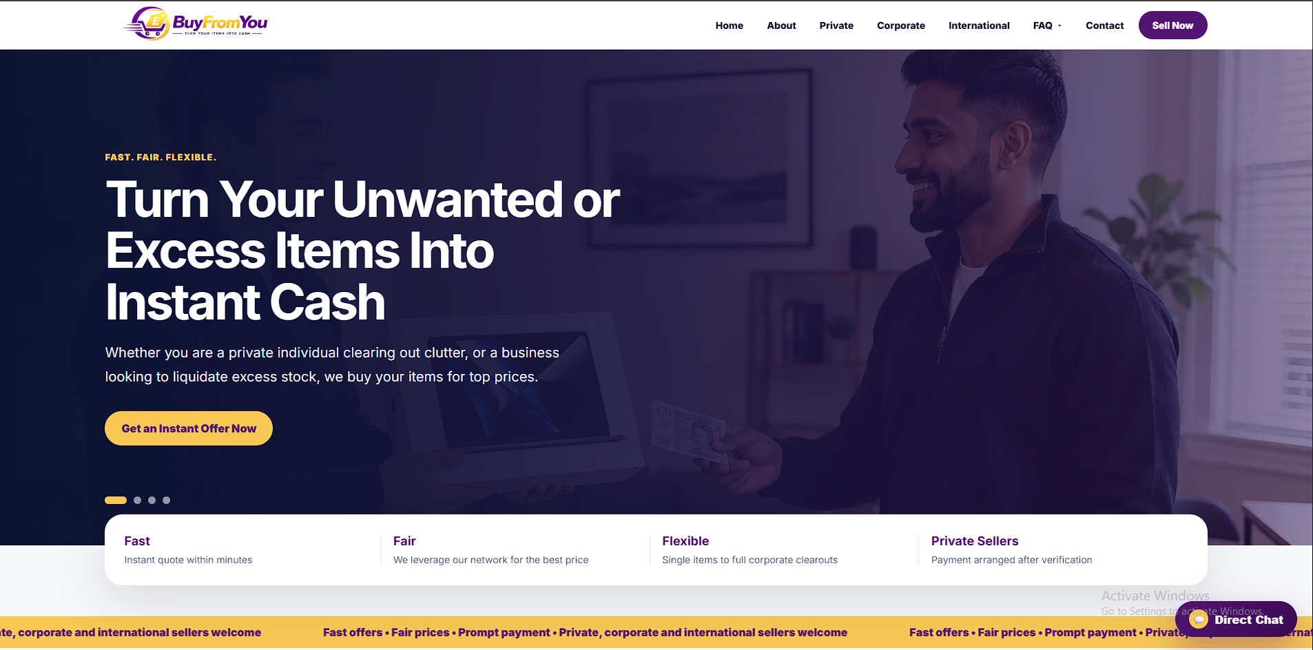 BuyFromYou.com – Business Acquisition Platform