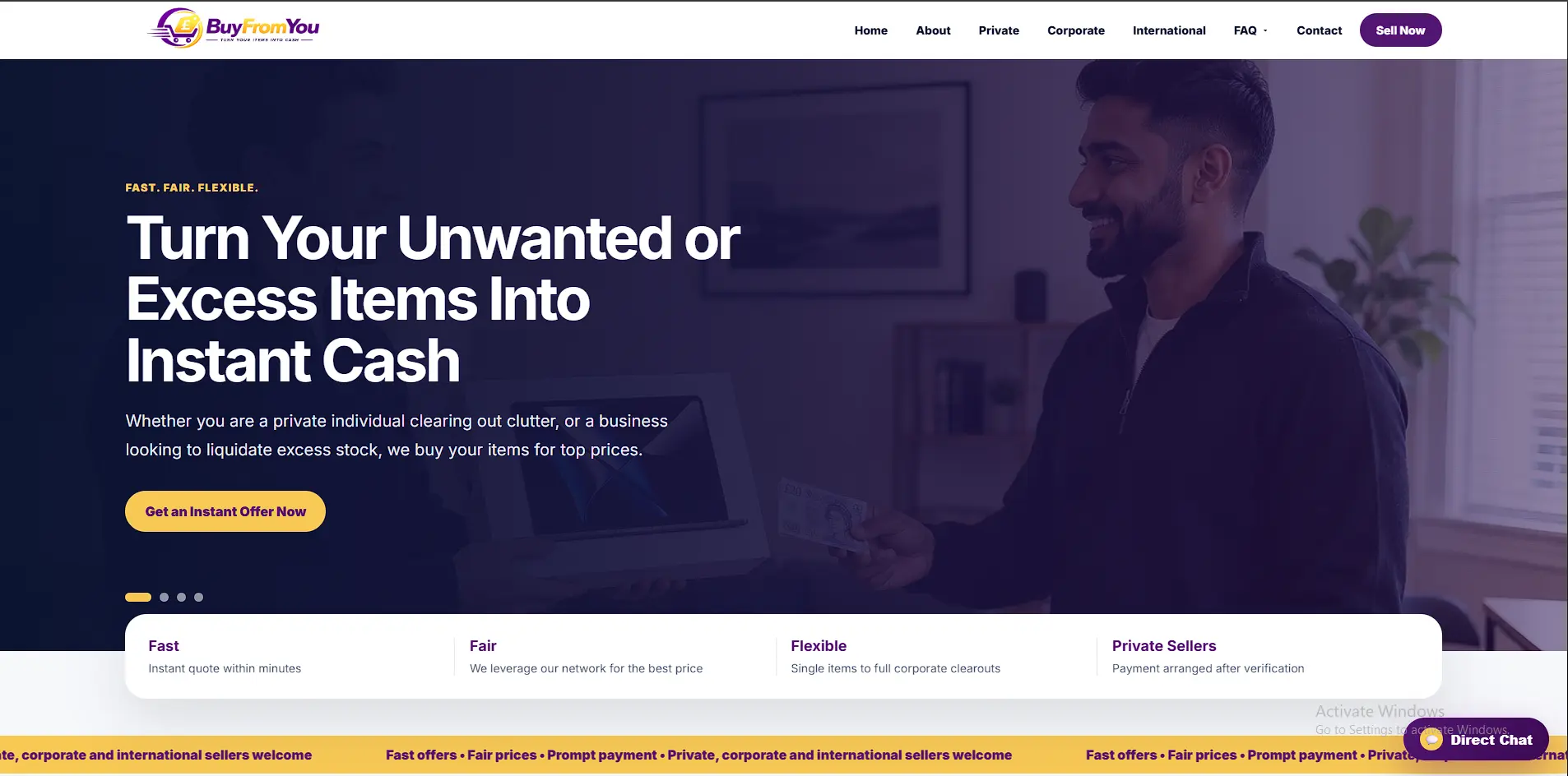 BuyFromYou.com – Business Acquisition Platform